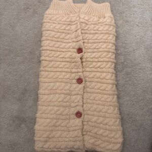 Sweater Baby blanket